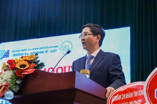 Lễ công bố và trao quyết định bổ nhiệm Hiệu trưởng Trường Đại học Kinh tế - Luật