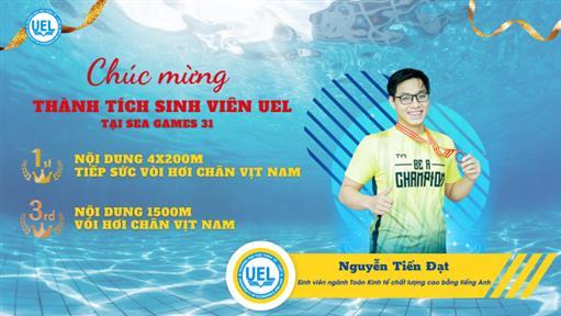 Chúc mừng thành tích của sinh viên UEL tại SEA GAMES 31