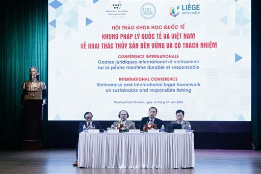 Hội Thảo quốc tế "Khung pháp lý quốc tế và Việt Nam về khai thác thủy sản bền vững, có trách nhiệm"