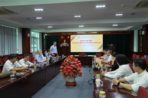 Chương trình gặp mặt nhân sự mới về công tác tại Trường