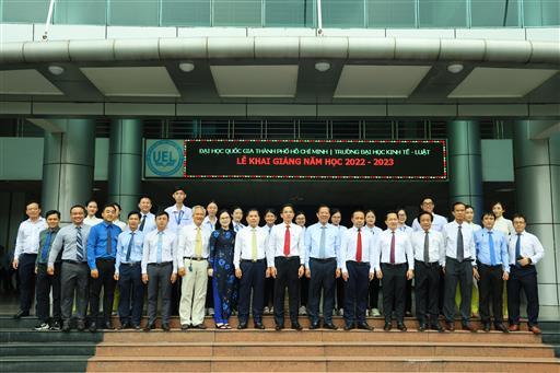 Trường ĐH Kinh tế - Luật khai giảng năm học 2022 - 2023