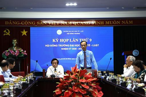 Nhiều nội dung quan trọng được thảo luận tại kỳ họp Hội đồng Trường (Lần thứ 9)