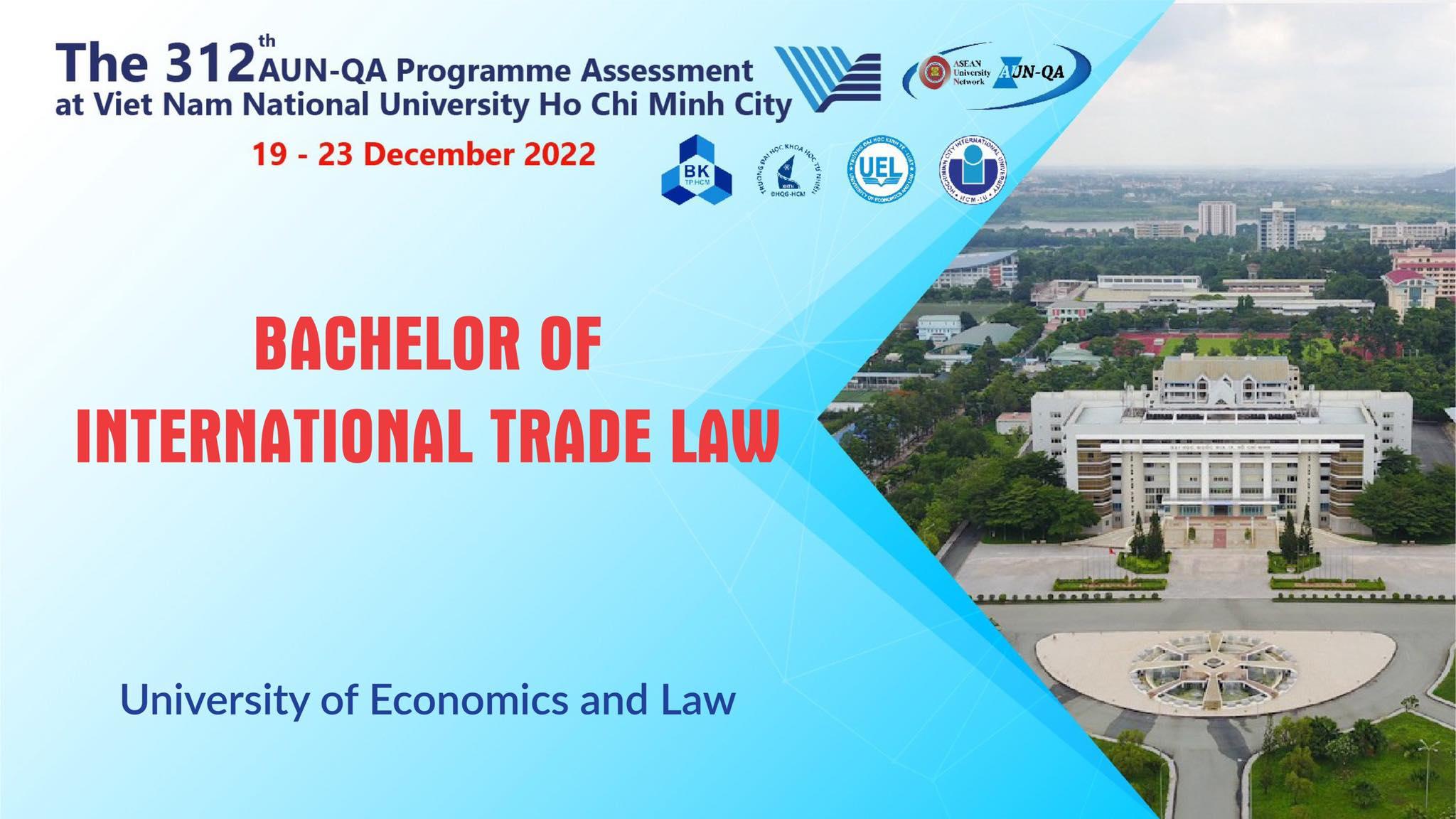 Khai mạc đánh giá ngoài AUN-QA chương trình Luật thương mại quốc tế tại UEL