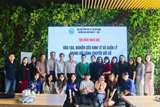 Tọa đàm khoa học "Đào tạo, nghiên cứu kinh tế và quản lý trong bối cảnh chuyển đổi số"