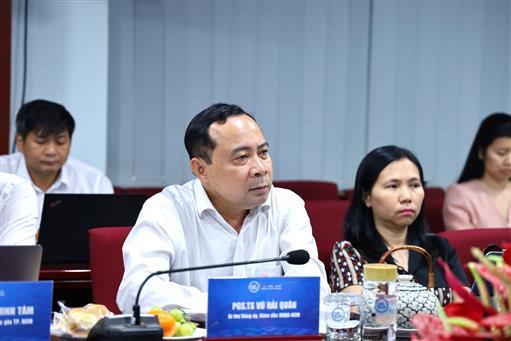 ĐHQG-HCM làm việc với UEL về kết quả hoạt động 2022 và kế hoạch 2023