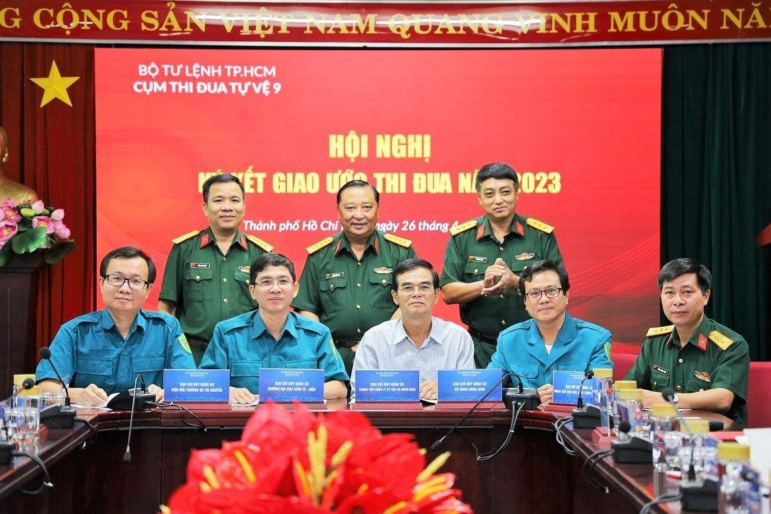 UEL chủ trì ký kết giao ước thi đua Cụm thi đua 9 (Bộ Tư lệnh TP.HCM)