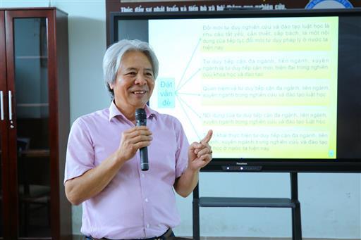 Tọa đàm "Đổi mới tư duy nghiên cứu và đào tạo luật học ở Việt Nam hiện nay"