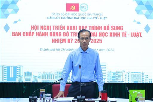 Hội nghị triển khai quy trình bổ sung BCH Đảng bộ Trường, nhiệm kỳ 2020 - 2025