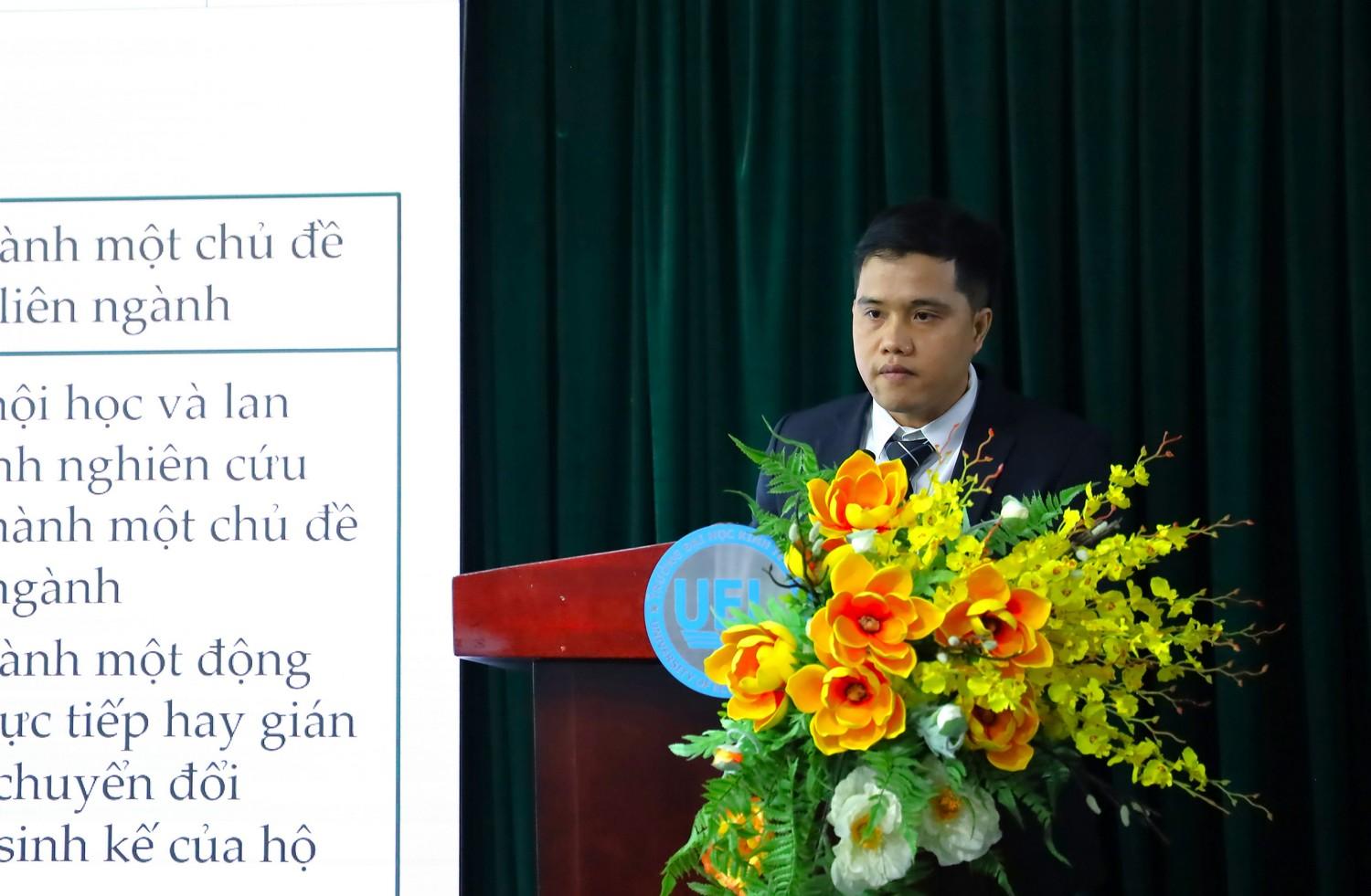 NCS Huỳnh Ngọc Chương bảo vệ thành công luận án tiến sĩ ngành Kinh tế học