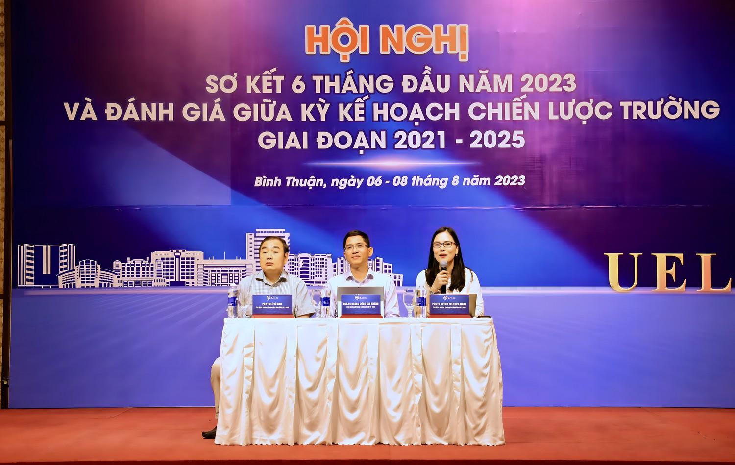 UEL tổ chức Hội nghị sơ kết hoạt động 6 tháng đầu năm 2023