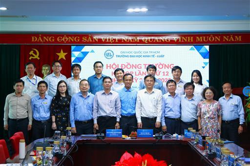 Kỳ họp lần thứ 12 Hội đồng trường, Trường Đại học Kinh tế - Luật