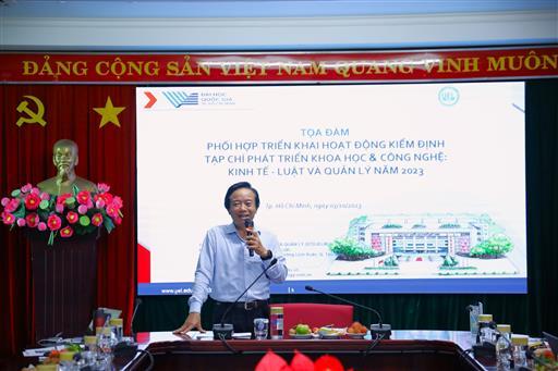 Tạp chí phát triển Khoa học & Công nghệ: Kinh tế - Luật và Quản lý tiến tới kiểm định ASEAN Citation Index