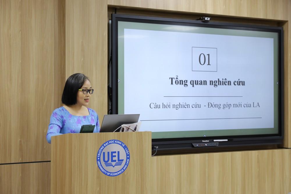 NCS Lê Bích Thuỷ bảo vệ thành công luận án tiến sĩ ngành Luật Dân sự và Tố tụng Dân sự.