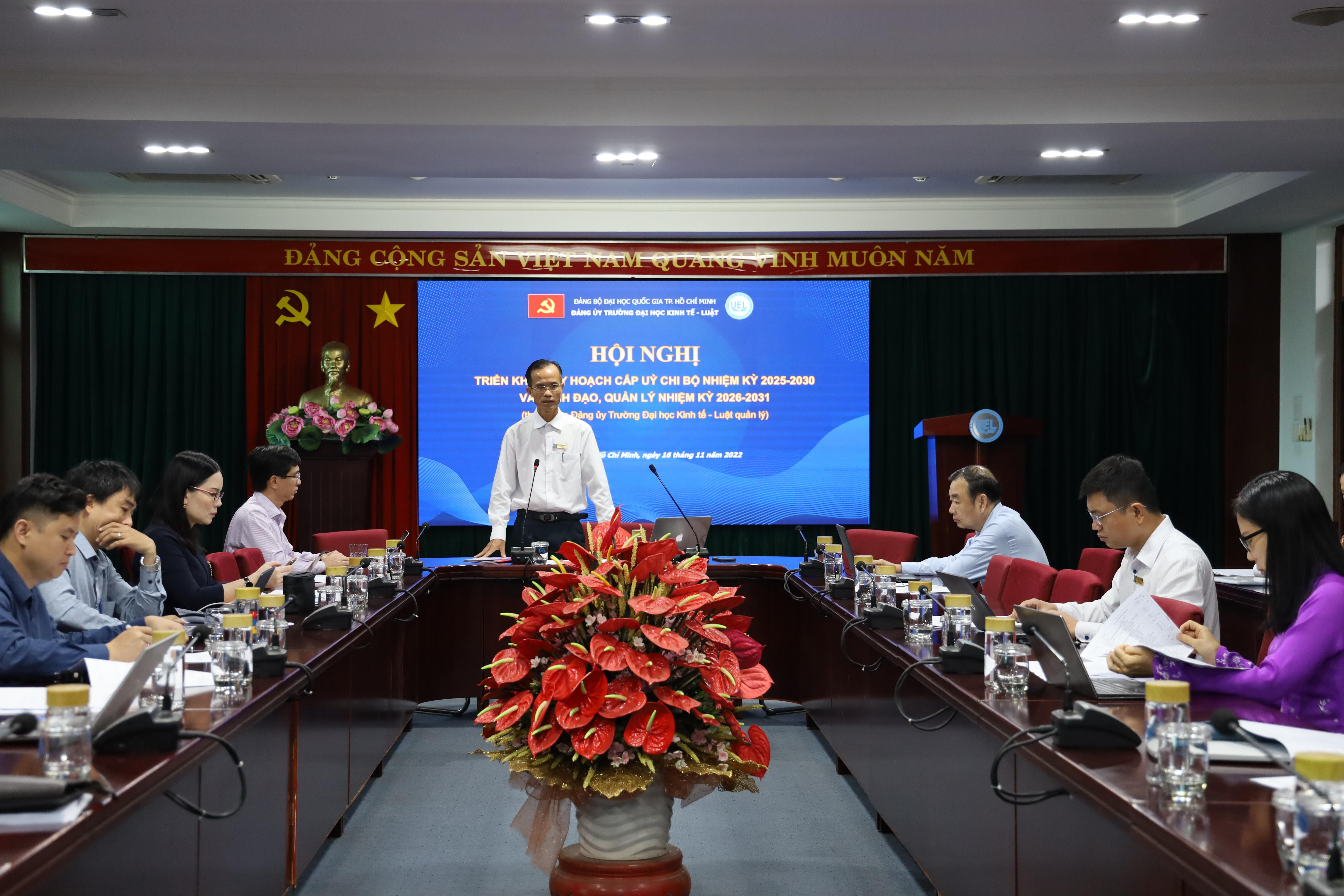 Hội nghị quy hoạch cấp ủy chi bộ nhiệm kỳ 2025 - 2030 và lãnh đạo quản lý nhiệm kỳ 2026 - 2031